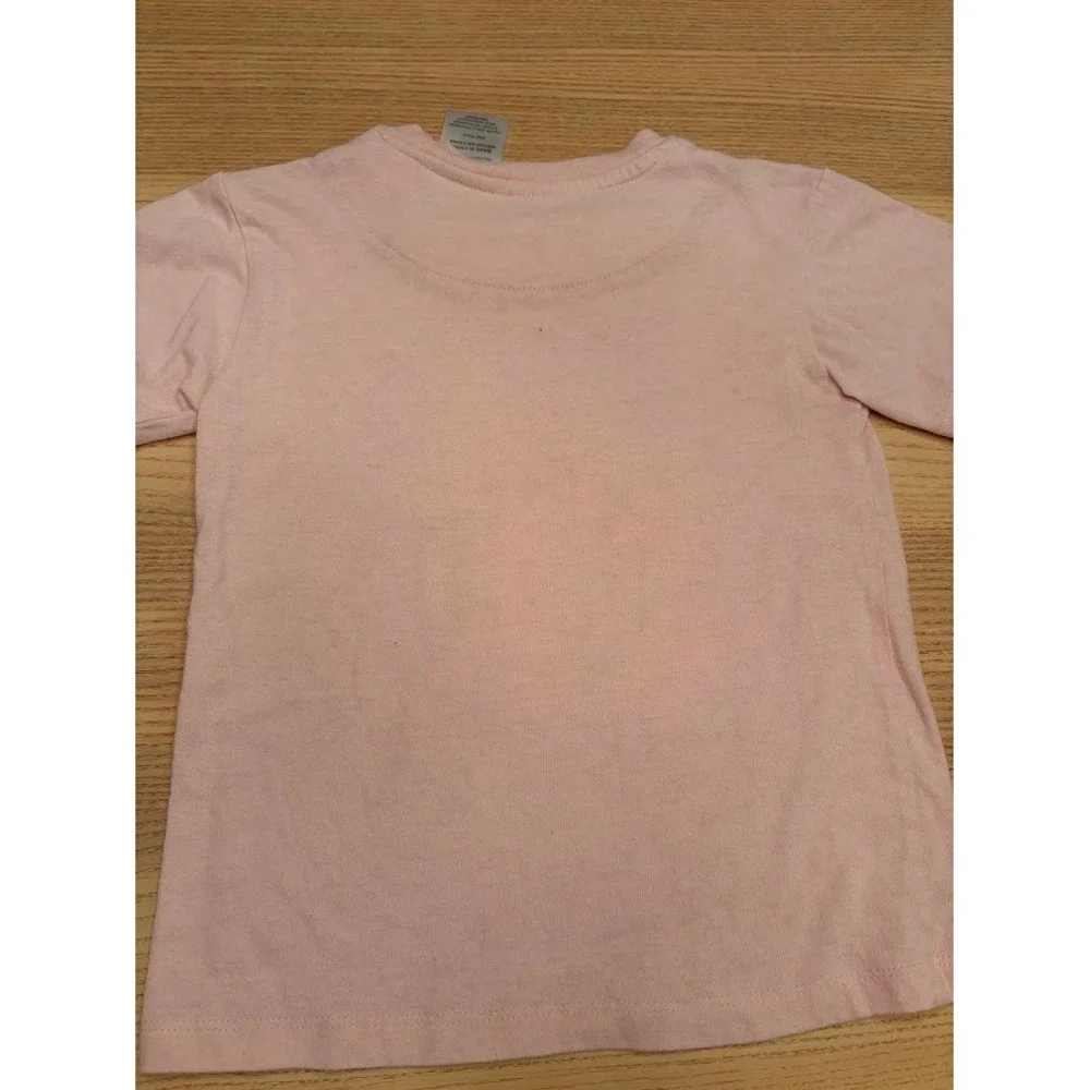 Barbie Girls Chalk Pink Not My First Rodeo Graphic T-Shirt XS 4/5 1BP104ABGSC